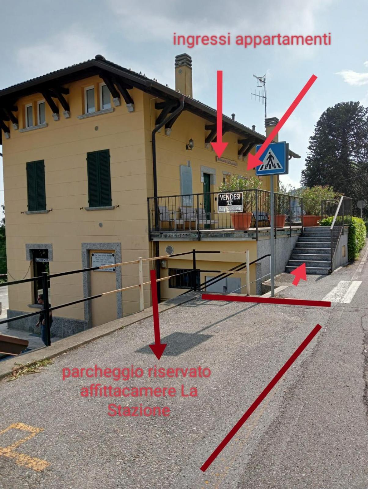 La Stazione Hotel Premeno ภายนอก รูปภาพ